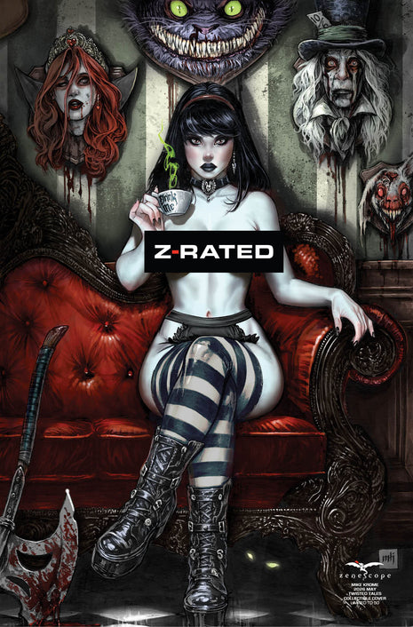 Mike Krome - 2026 May Z-Rated Twisted Tales  - Metal Card - Zenescope Entertainment Inc
