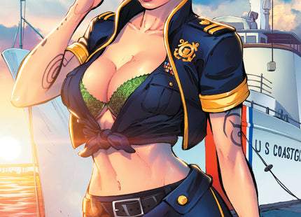Mike DeBalfo - 2023 Veterans Day - Coast Guard Collectible Cover - Limited to 225 - Zenescope Entertainment Inc