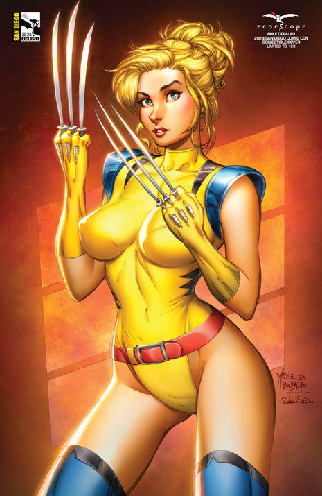 Mike DeBalfo - 2024 San Diego Comic Con Collectible Cover - LE 199 - Zenescope Entertainment Inc