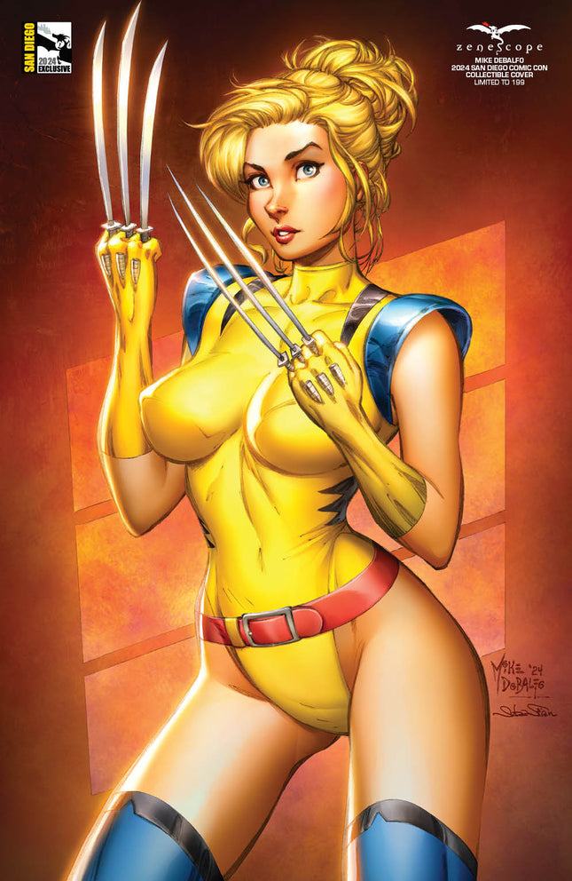 Mike DeBalfo - 2024 San Diego Comic Con Collectible Cover - LE 199 - Zenescope Entertainment Inc