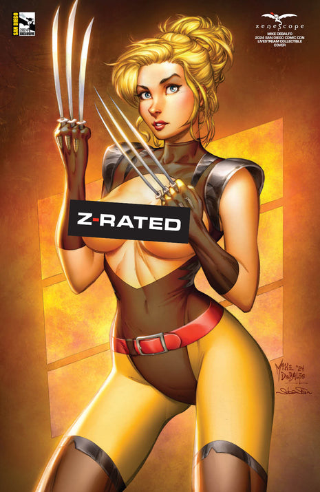 Mike DeBalfo - 2024 San Diego Comic Con Livestream Collectible Cover - LE 100 - Zenescope Entertainment Inc