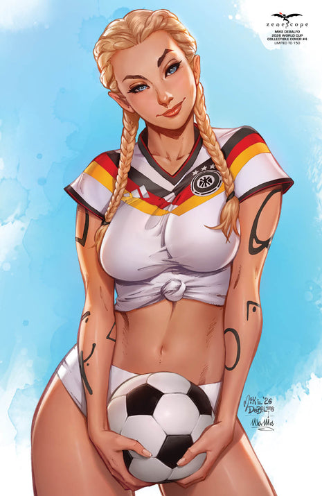 Mike DeBalfo - 2026 World Cup Collectible Cover #4 - LE 150