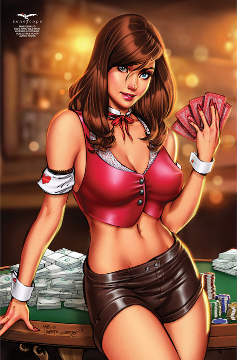 Mike DeBalfo - 2025 April Wild West Legends & Outlaws Collectible Cover - LE 225 - Zenescope Entertainment Inc