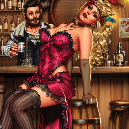 Mike Krome - 2025 February Wild West Legends & Outlaws Collectible Cover - LE 225 - Zenescope Entertainment Inc