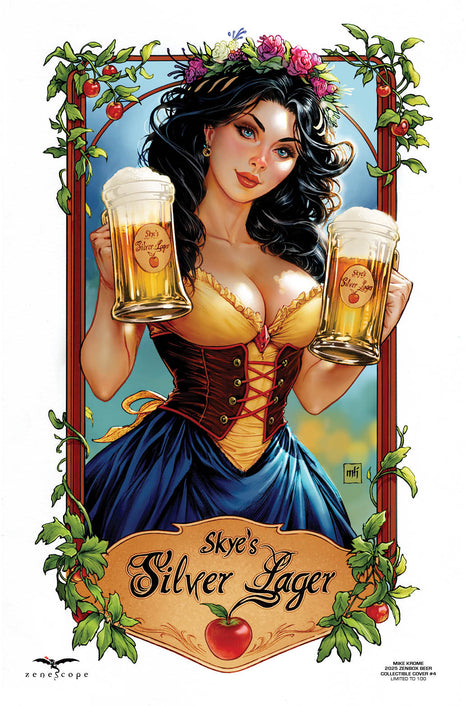 Mike Krome - 2025 Zenbox Beer Collectible # 4 LE 100 - Zenescope Entertainment Inc