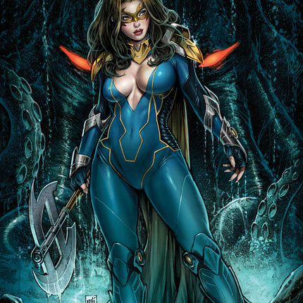 Mike Krome - February 2026 Twisted Tales - Metal Card - Zenescope Entertainment Inc