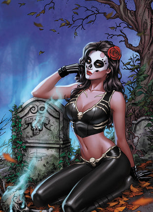 Mystere Day of the Dead Sticker Set - Zenescope Entertainment Inc