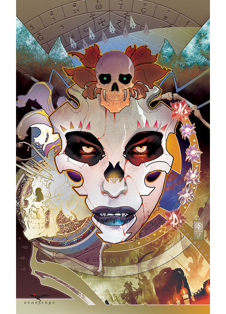 Mystere Day of the Dead Sticker Set - Zenescope Entertainment Inc