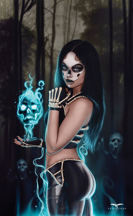 Mystere Day of the Dead Sticker Set - Zenescope Entertainment Inc
