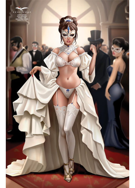 CGC 9.8 - Keith Garvey - 2025 January Virtual Con Collectible Cover - LE 199 - Zenescope Entertainment Inc