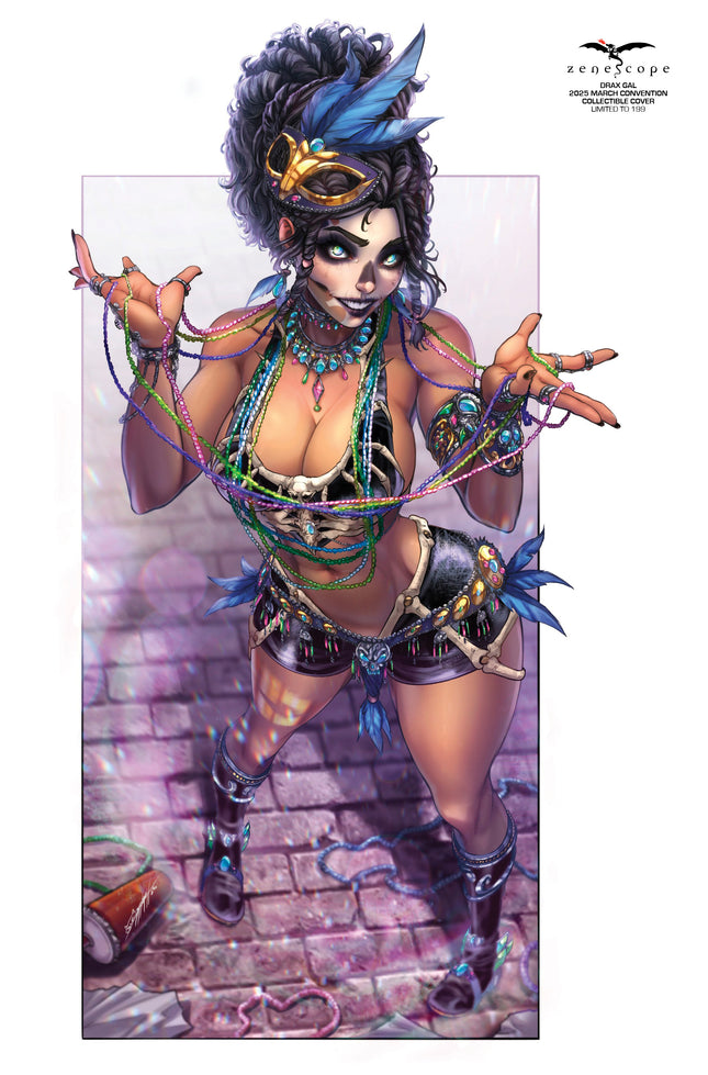 Drax Gal - 2025 March Convention Collectible Cover - LE 199 - Zenescope Entertainment Inc