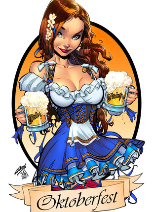 Paul Green - 2025 Oktoberfest Art Print - Zenescope Entertainment Inc