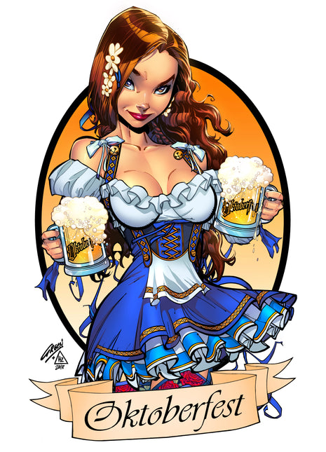 Paul Green - 2025 Oktoberfest Art Print - Zenescope Entertainment Inc
