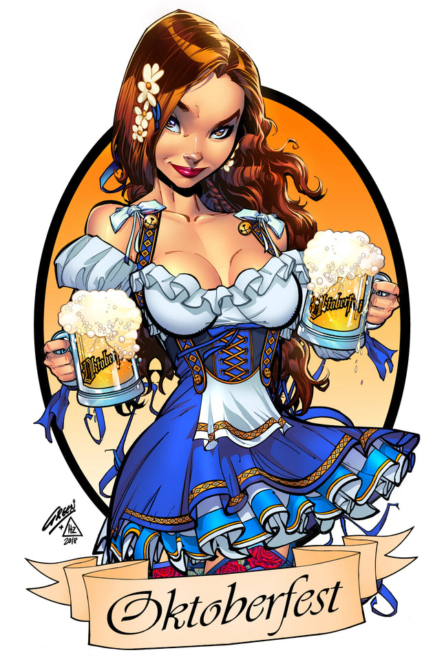 Paul Green - 2025 Oktoberfest Art Print - Zenescope Entertainment Inc