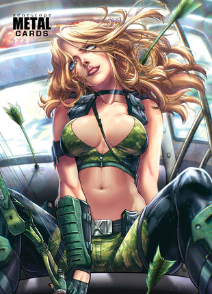 Drax Gal - 2026 October Artist Spotlight - Metal Card