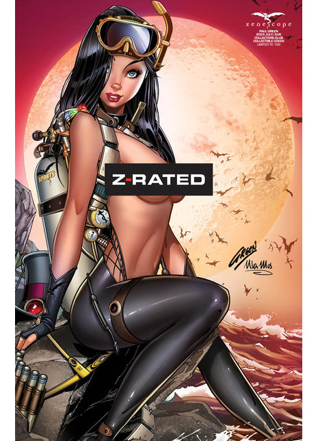 Paul Green - 2024 JULY/AUG Collectors Club Collectible Cover - LE 100 - Zenescope Entertainment Inc
