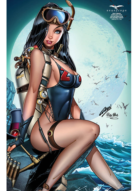 Paul Green - 2024 JULY/AUG Collectors Club Collectible Cover - LE 150 - Zenescope Entertainment Inc