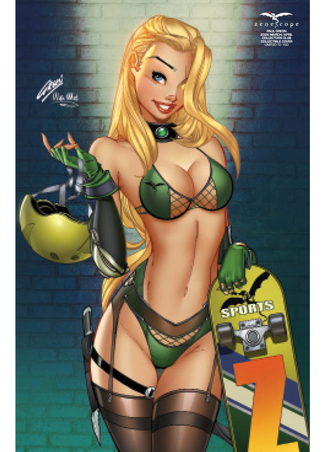Paul Green - 2024 MARCH/APRIL Collectors Club Collectible Cover - LE 150 - Zenescope Entertainment Inc