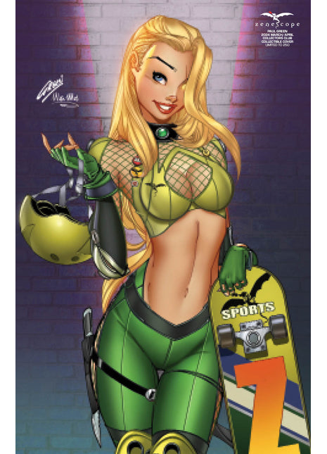 Paul Green - 2024 MARCH/APRIL Collectors Club Collectible Cover - LE 250 - Zenescope Entertainment Inc