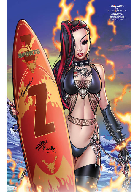 Paul Green - 2024 MAY/JUNE Collectors Club Collectible Cover - LE 250 - Zenescope Entertainment Inc