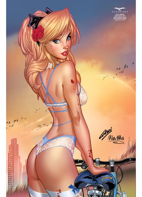 Paul Green - 2024 SEPT/OCT Collectors Club Collectible Cover - LE 150 - Zenescope Entertainment Inc