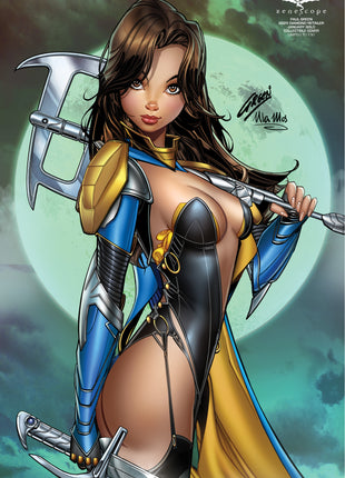 Paul Green - 2025 Diamond Retailer January Gold Collectible Cover - LE 150 - Zenescope Entertainment Inc