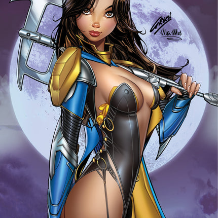 Paul Green - 2025 Diamond Retailer January Platinum Collectible Cover - LE 75 - Zenescope Entertainment Inc