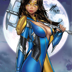 Paul Green - 2025 Diamond Retailer January Silver Collectible Cover - LE 250 - Zenescope Entertainment Inc