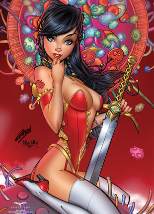 Paul Green - 2025 Grimm Fairy Tales Vol. 2 #92 Diamond FOC Collectible Cover - Zenescope Entertainment Inc