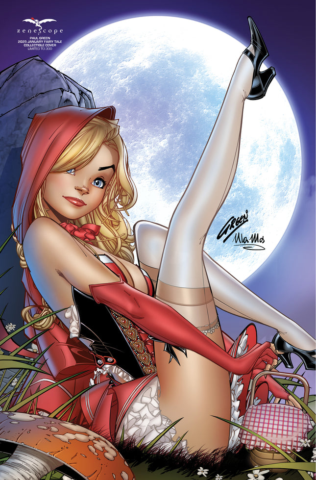 CGC 9.8 - Paul Green - 2025 January Fairy Tale Collectible Cover - LE 300 - Zenescope Entertainment Inc