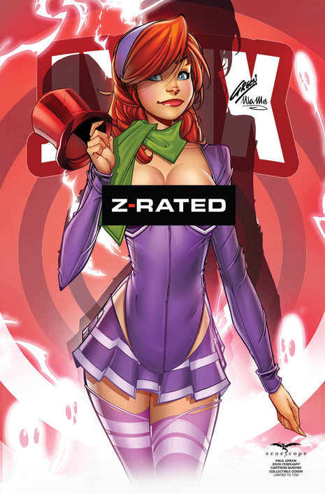 Paul Green - 2026 February Cartoon Queens Collectible Cover - LE 100 - Zenescope Entertainment Inc