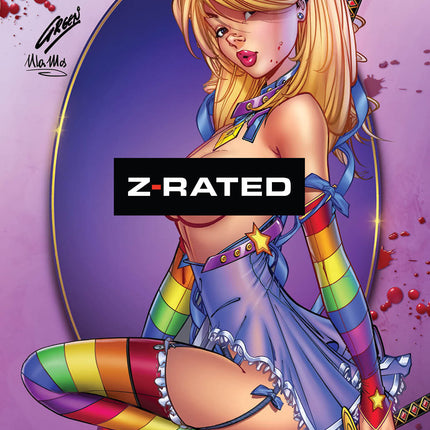 Paul Green - 2026 January Cartoon Queens Collectible Cover - LE 100 - Zenescope Entertainment Inc