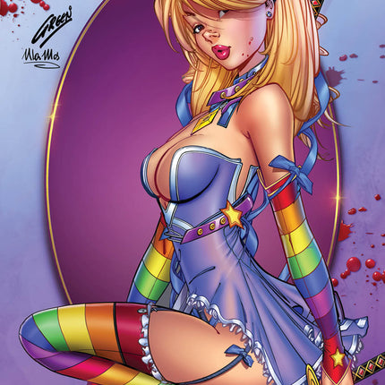 Paul Green - 2026 January Cartoon Queens Collectible Cover - LE 300 - Zenescope Entertainment Inc