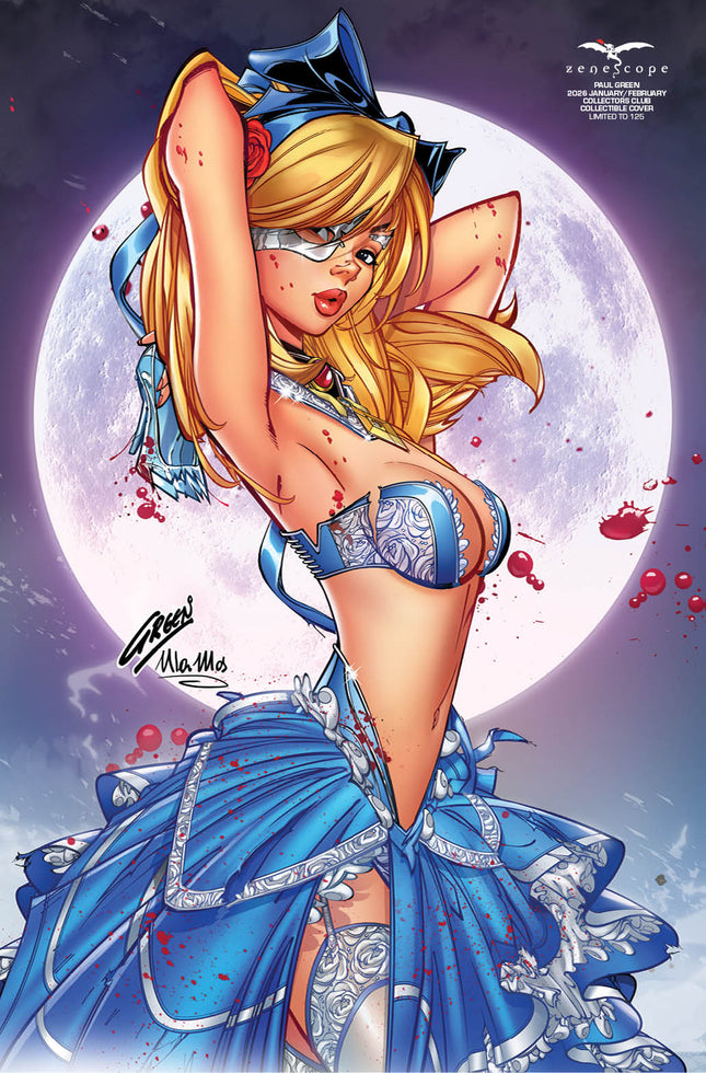 Paul Green - 2026 JAN/FEB Collectors Club Collectible Cover - LE 125 - Zenescope Entertainment Inc