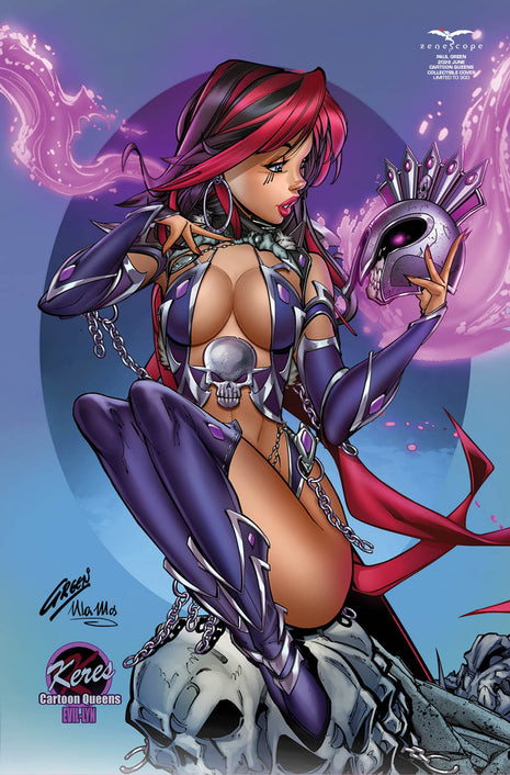 Paul Green - 2026 June Cartoon Queens Collectible Cover - LE 300 - Zenescope Entertainment Inc
