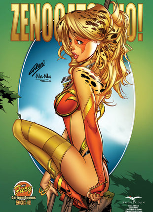Paul Green - 2026 May Cartoon Queens Collectible Cover - LE 300 - Zenescope Entertainment Inc