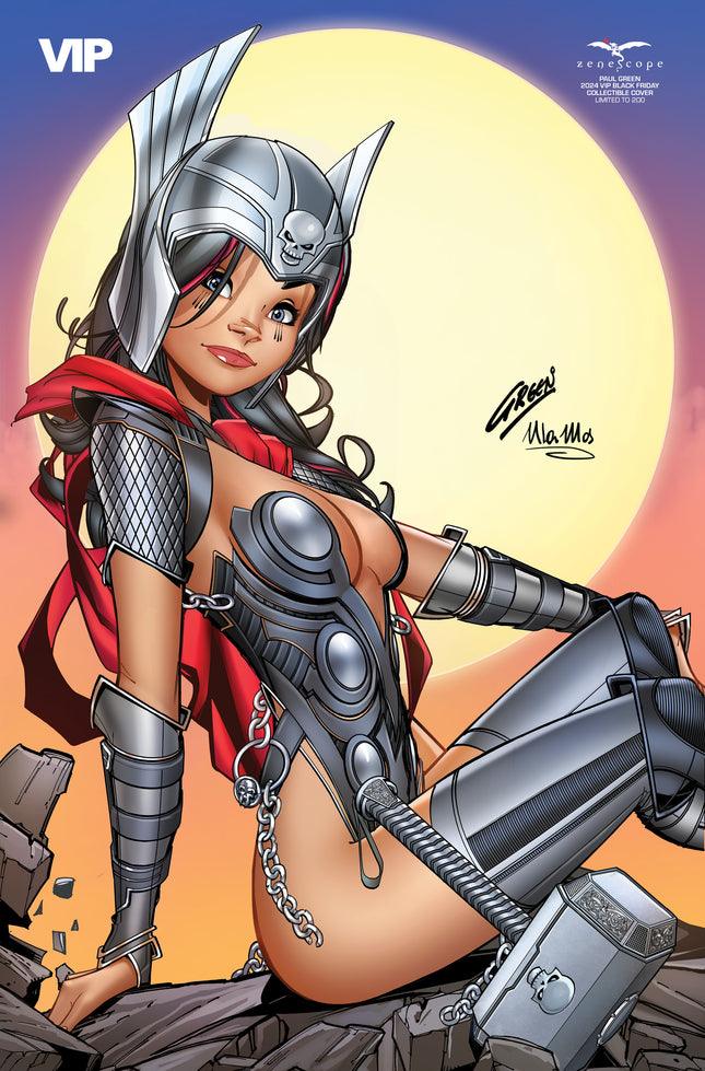Paul Green- 2024 VIP Black Friday Collectible Cover - LE 200 - Zenescope Entertainment Inc