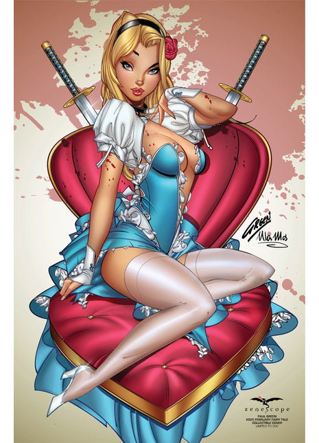 Paul Green - 2025 February Fairy Tale Collectible Cover - LE 300 - Zenescope Entertainment Inc