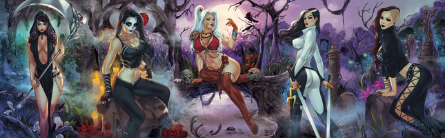 Elias Chatzoudis - 2024 Gatefold Collectible Cover - LE 225 - Zenescope Entertainment Inc