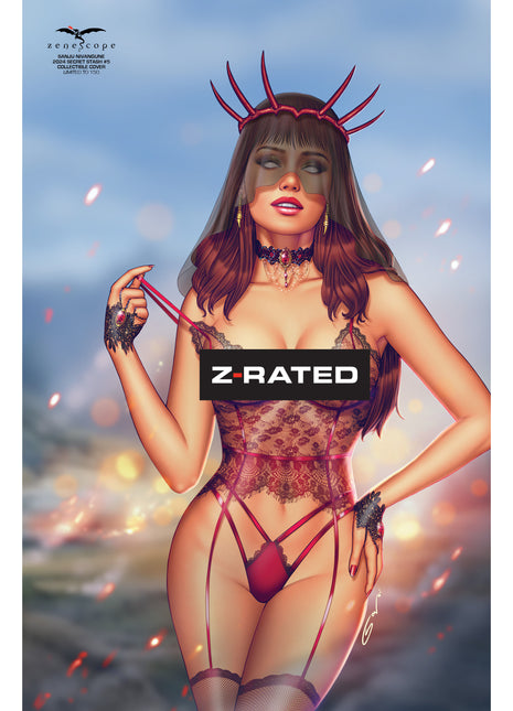 Sanju  Nivangune - 2024 Secret Stash #5 Collectible Cover - LE 150 - Zenescope Entertainment Inc