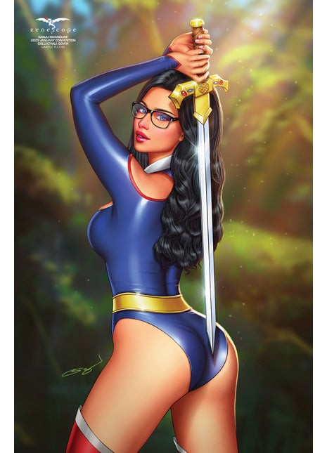Sanju Nivangune - 2025 January Convention Collectible Cover - LE 199 - Zenescope Entertainment Inc