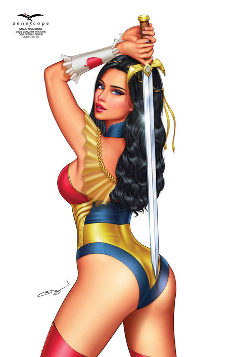 Sanju Nivangune - 2025 January In-Store Collectible Cover - LE 99 - Zenescope Entertainment Inc