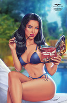Sanju Nivangune - 2025 October Swimsuit Collectible Cover - LE 200 - Zenescope Entertainment Inc