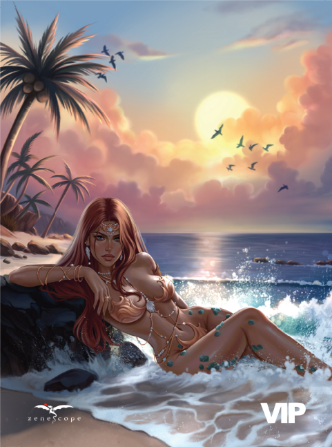 Karina Belous - July VIP Legacy - Trading Card - LE 100 - Zenescope Entertainment Inc
