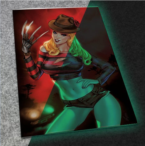 Elias Chatzoudis - 2025 Glow in the Dark Horror Movie Collectible Cover - LE 75 - Zenescope Entertainment Inc