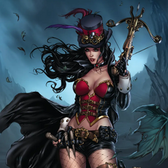 Mike Krome - Van Helsing 2025 November Featured Artist - Mini Art Print - Zenescope Entertainment Inc