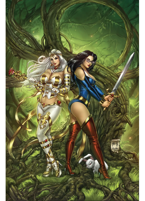 Mike Krome - 2025 November Wonderland & Sela - Art Print - Zenescope Entertainment Inc