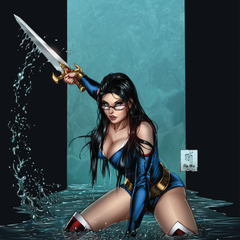 Mike Krome - 2025 Nov Featured Sela - Mini Art Print - Zenescope Entertainment Inc