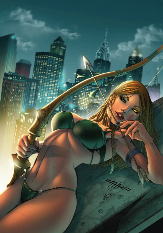 Giuseppe Cafaro & Ylenia Di Napoli - Featured Character Robyn Hood - Showcase - Zenescope Entertainment Inc