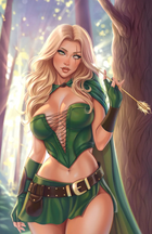 Karina Belous - February VIP Legacy - Trading Card LE 100 - Zenescope Entertainment Inc